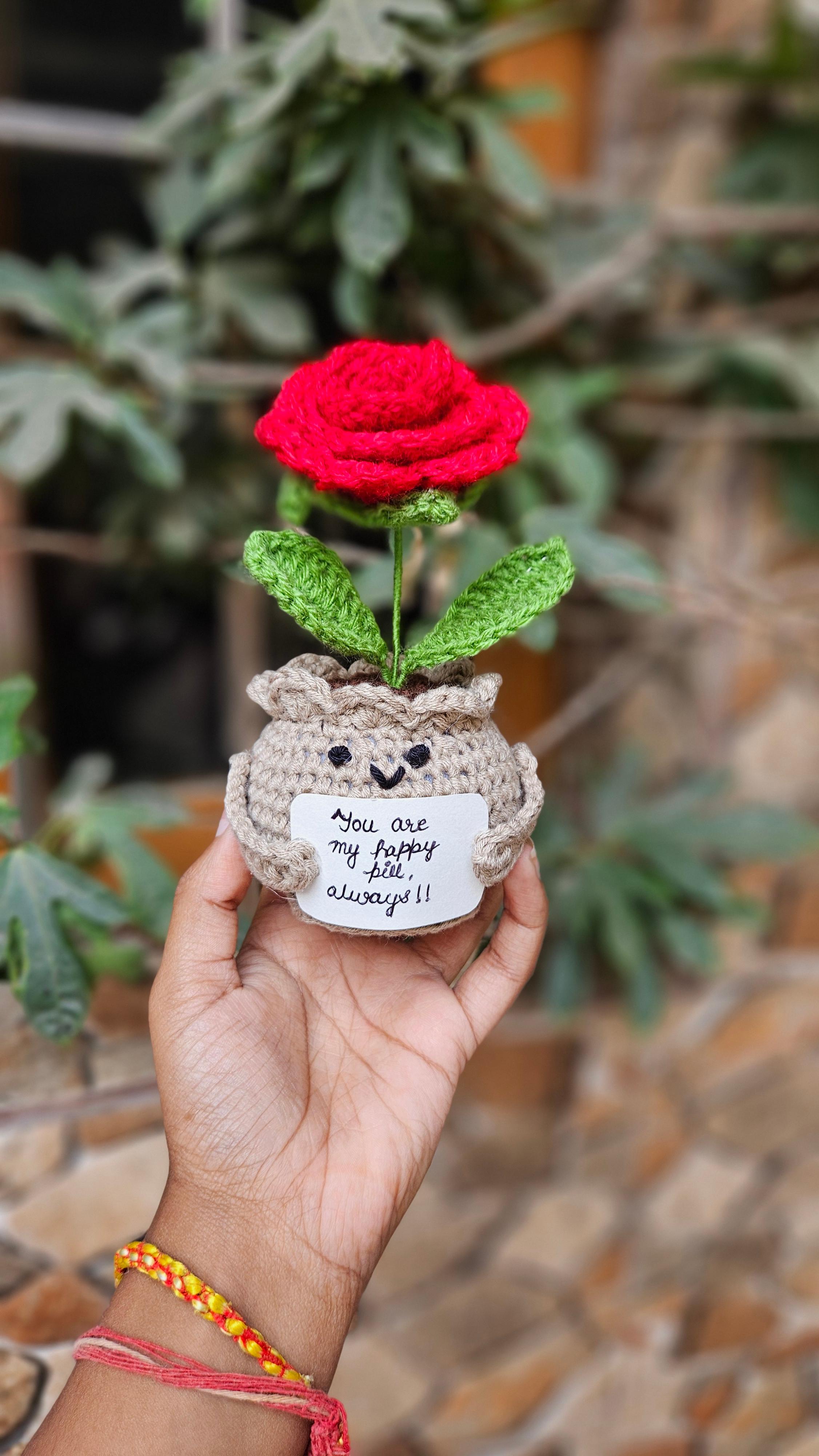 Note Rose pot