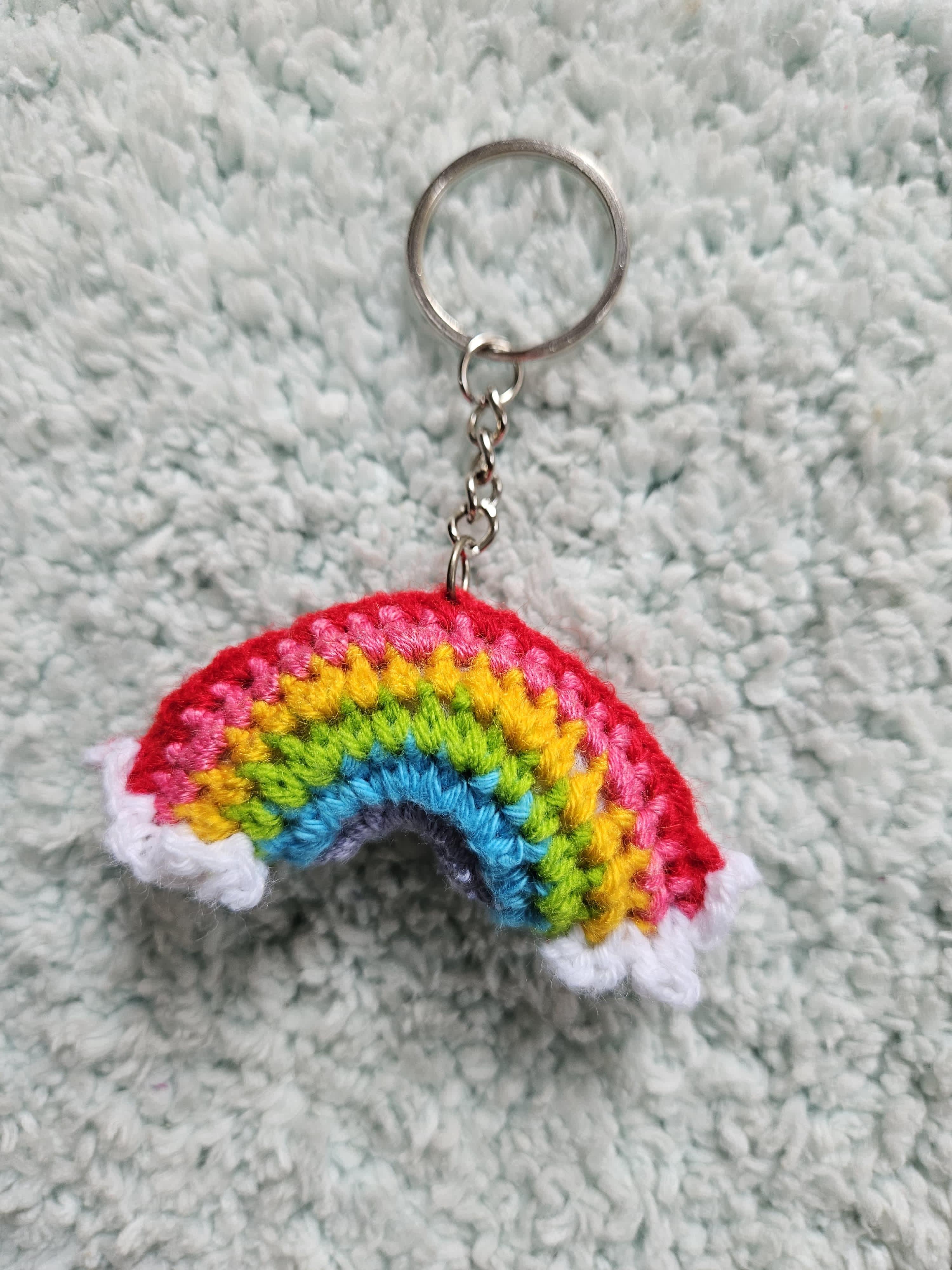 Rainbow keychain