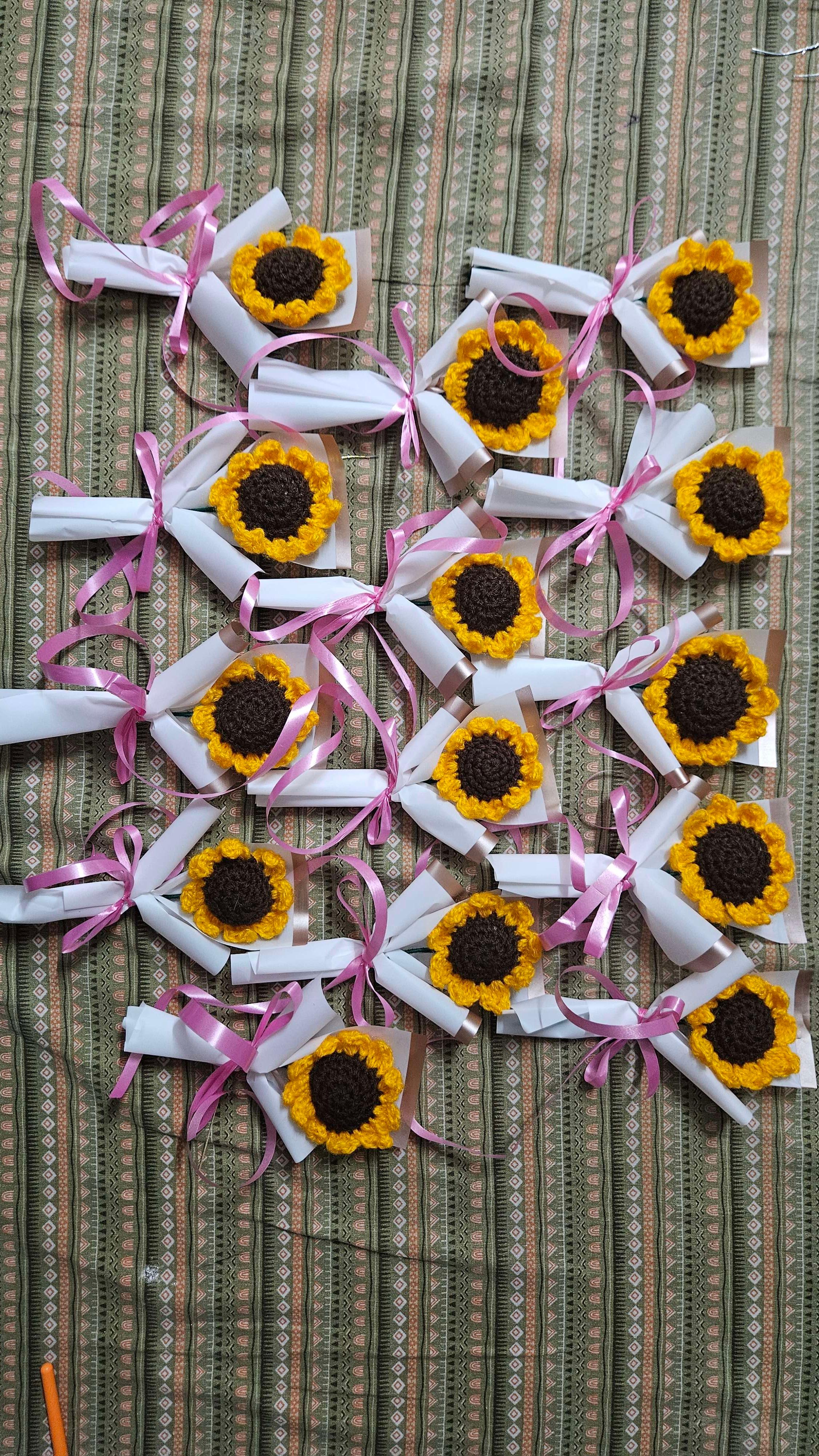 Mini sunflower bouquet
