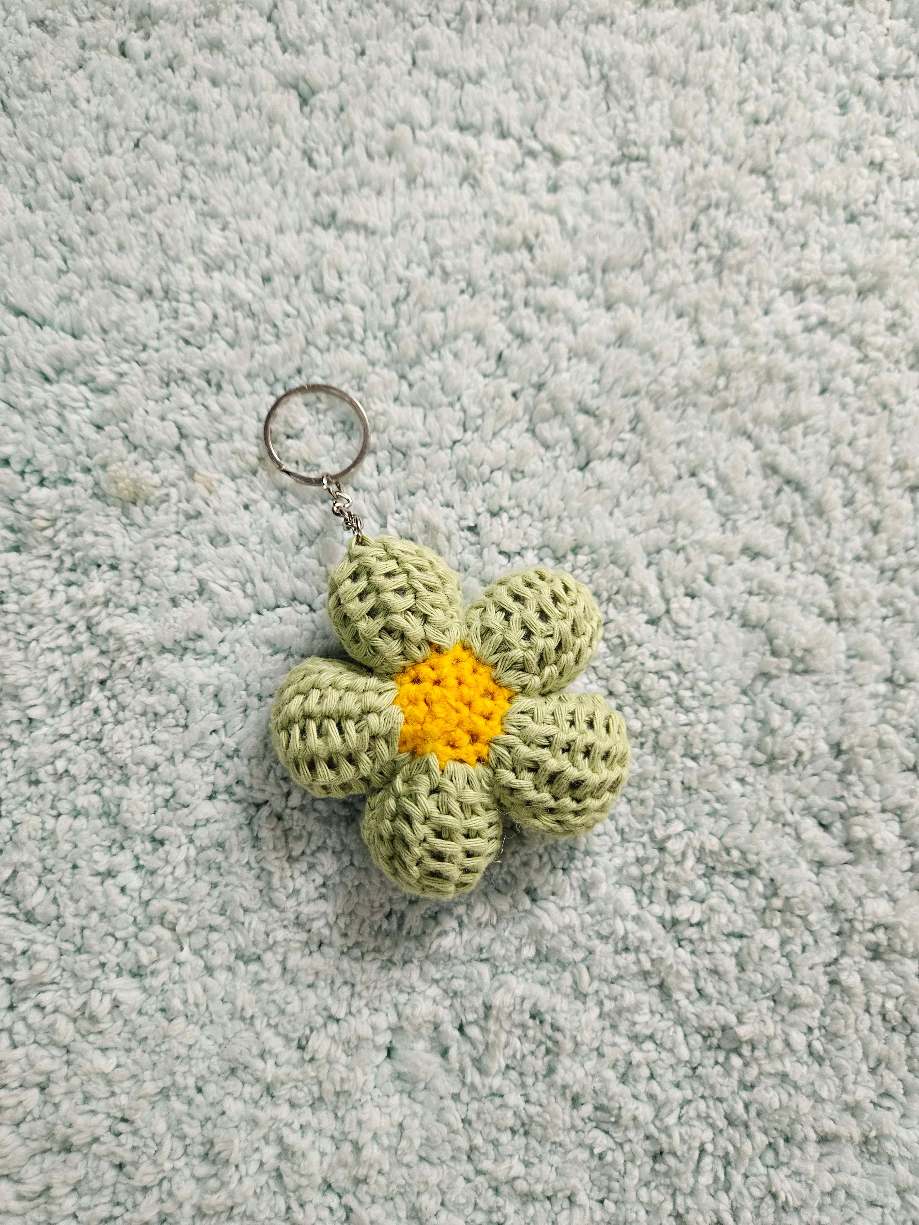 3D Flower keychain