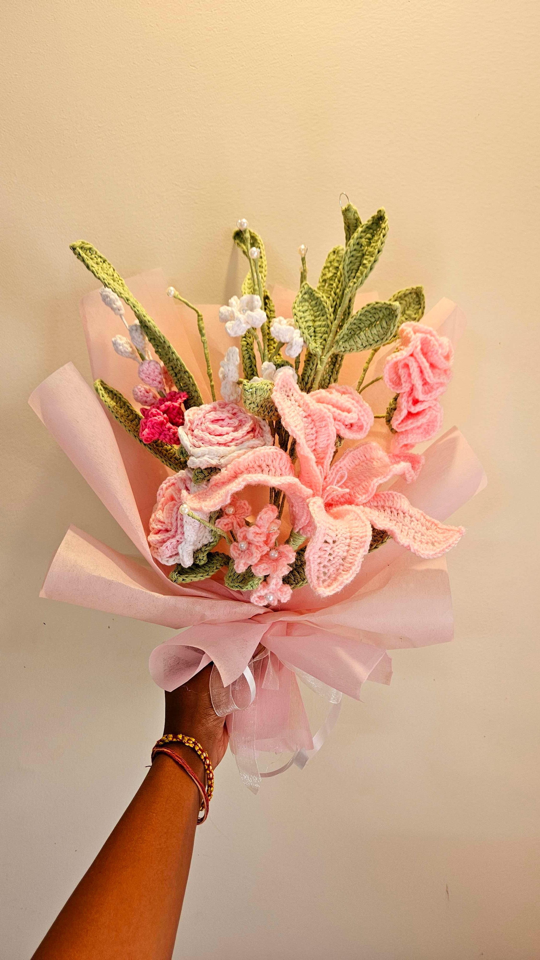 The big pink bouquet