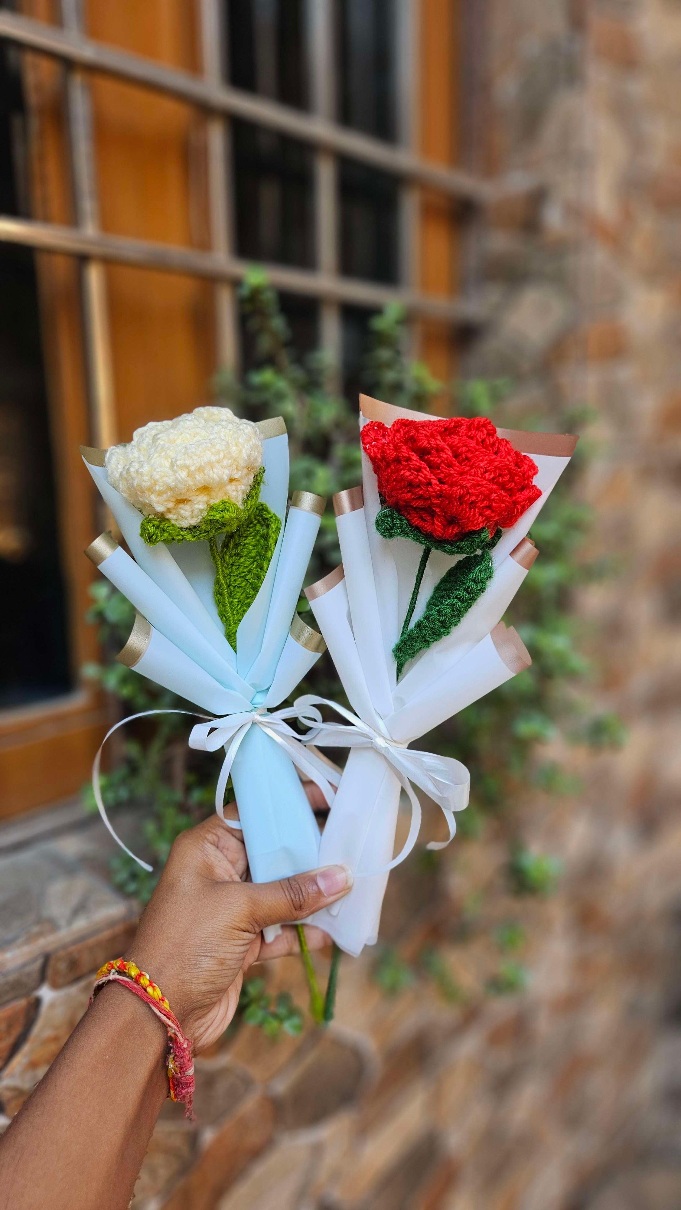 Single Rose bouquet - Image 1