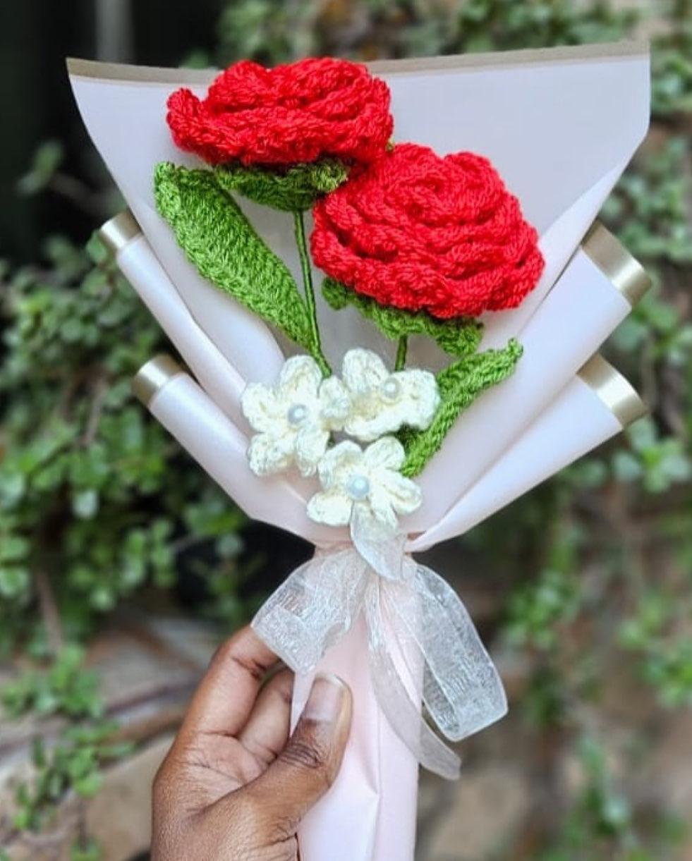 Dual rose love bouquet