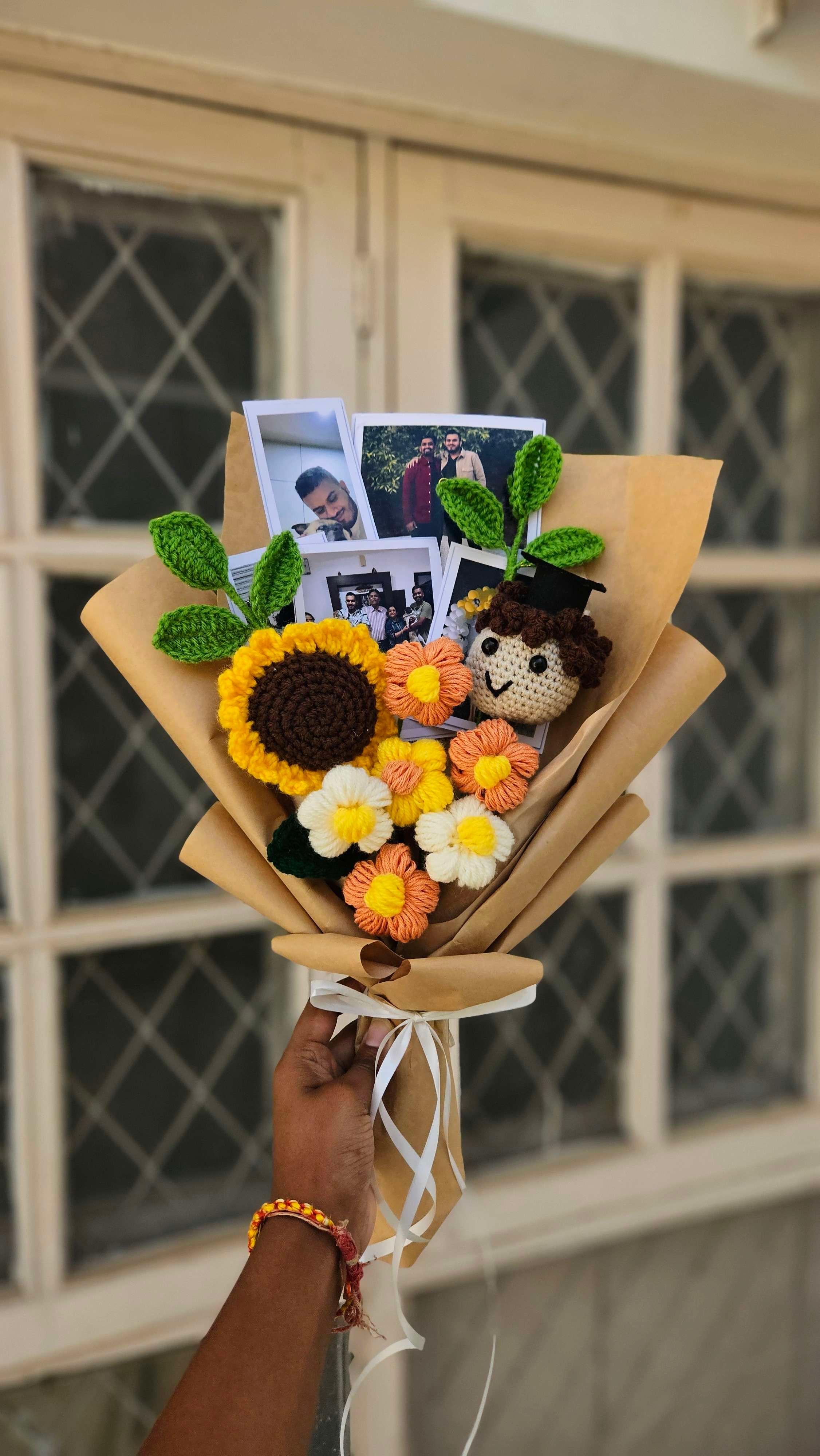 Custom Polaroid bouquet