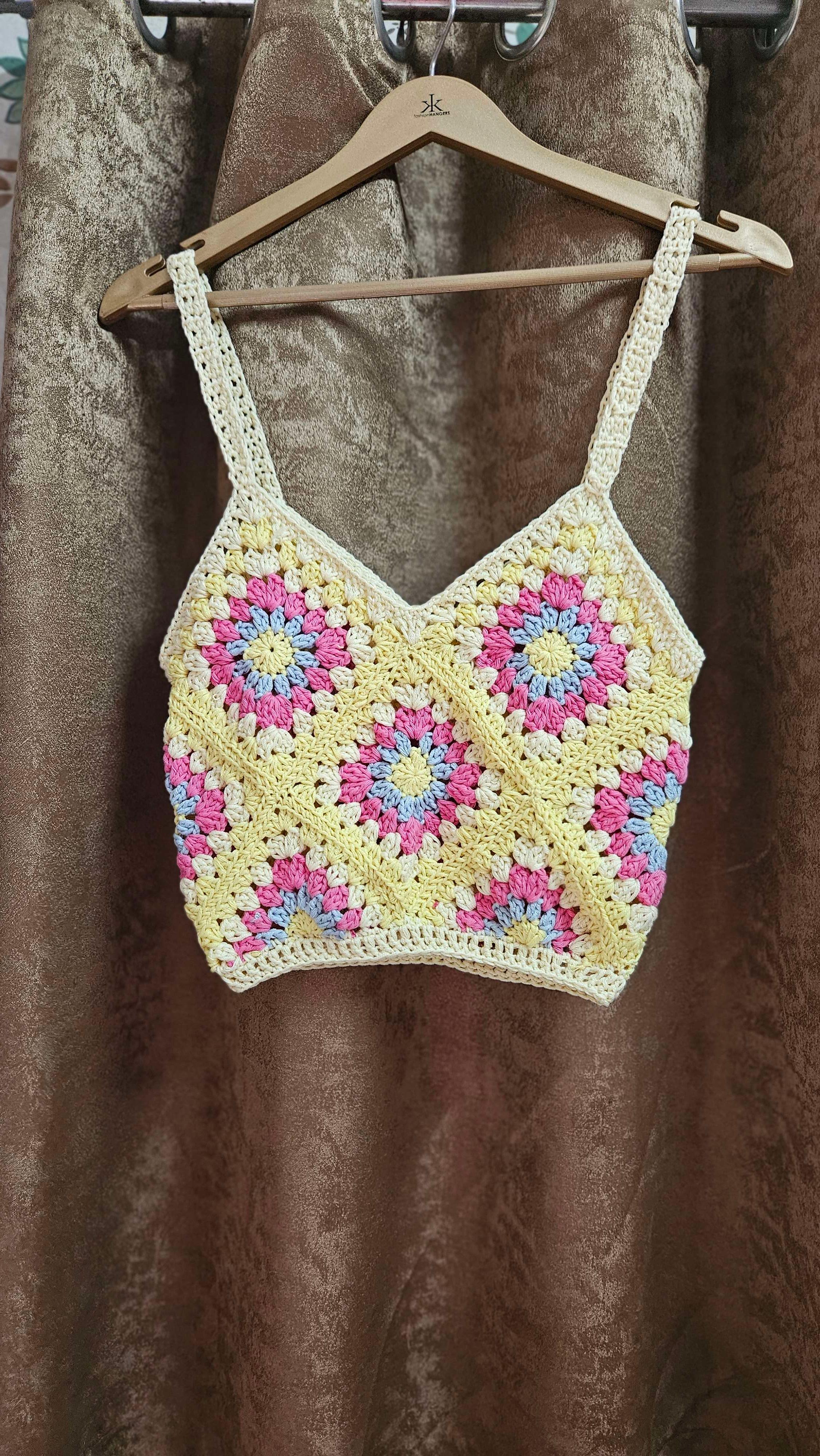 Granny square top thumbnail 2