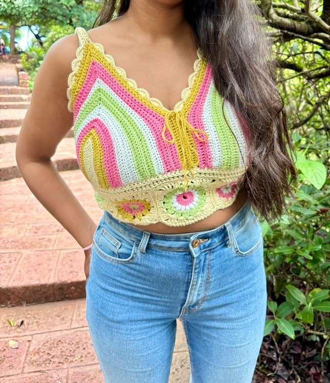 Multicolour bralette