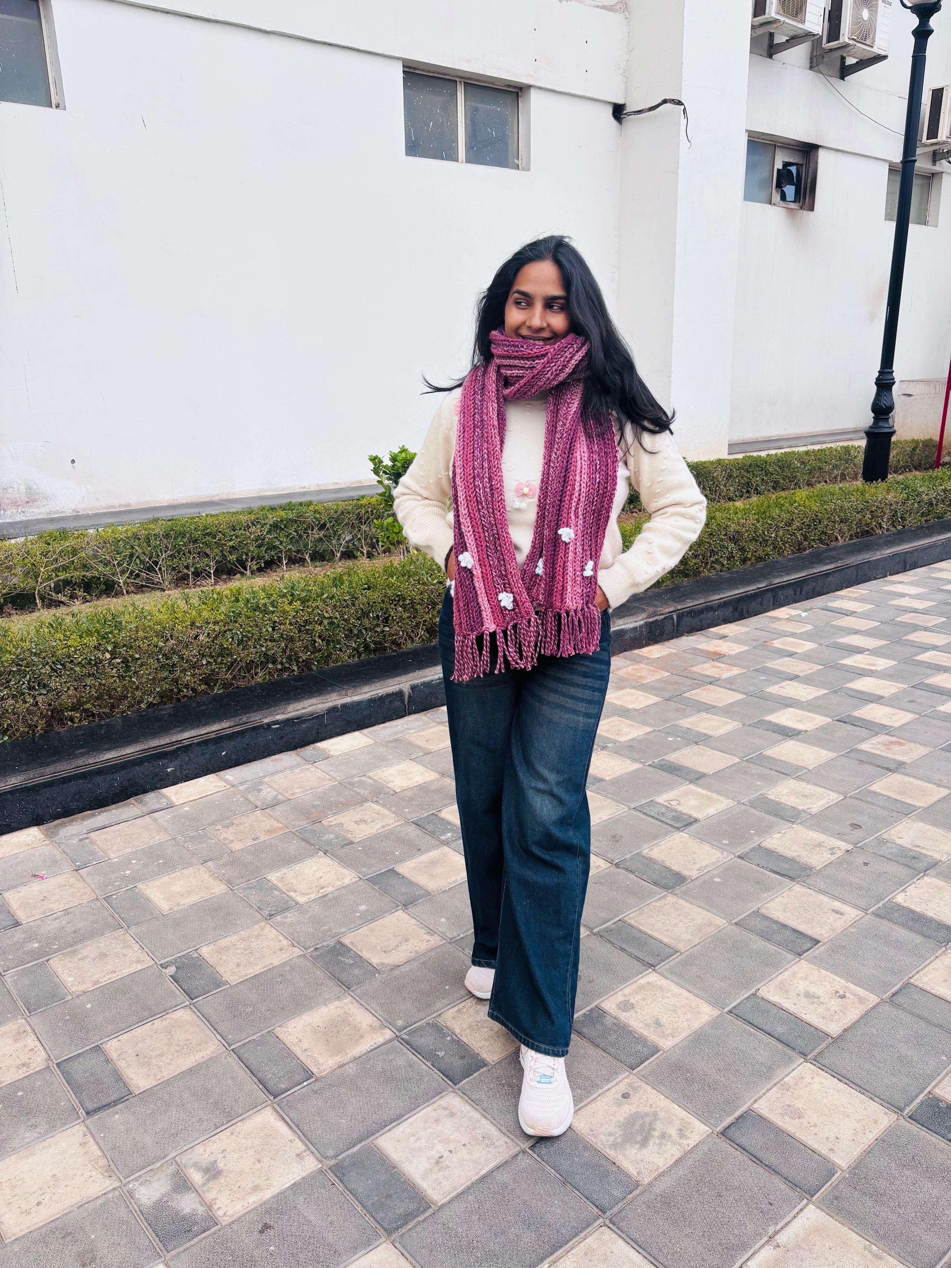 Pumpkin scarf thumbnail 2