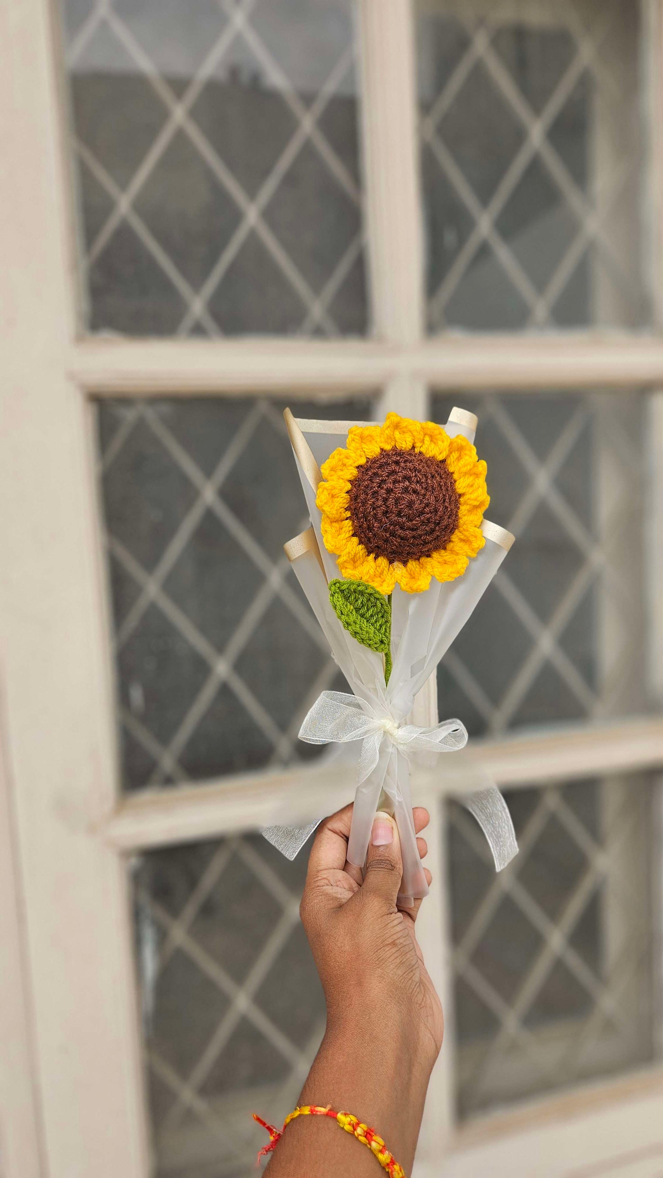 Single Sunflower bouquet - Image 1